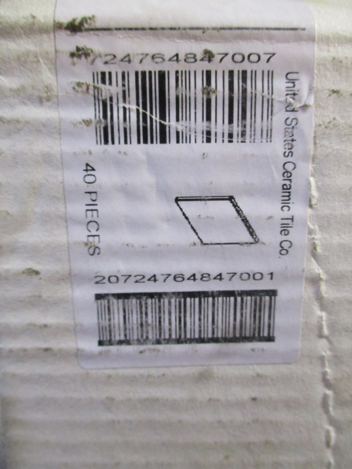 1 Tile US Ceramic 72476484800-4 Gloss Sage Green 4-1/4″ Sq. Wall 2015 Modern