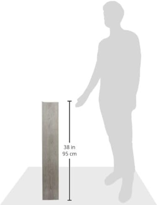 Easy DIY Light Grey Oak Vinyl Peel and Stick Planks – 10-Pack Flooring