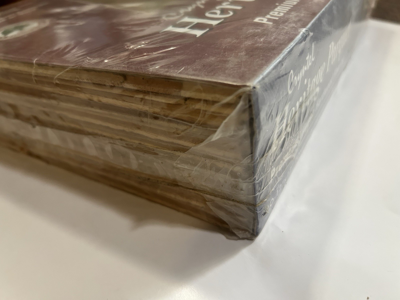 Cryntel 12×12 CHESNUT Hevea Parquet Tile Flooring (10 Tiles/Package) NEW!