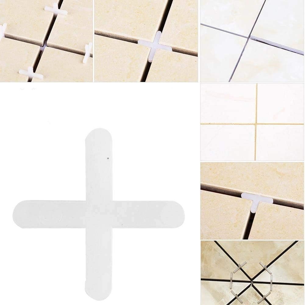 1000 Pieces 1/8″ Tile Spacers 3mm Floor Wall Ceramic Tile Spacers | 3mm Cross…