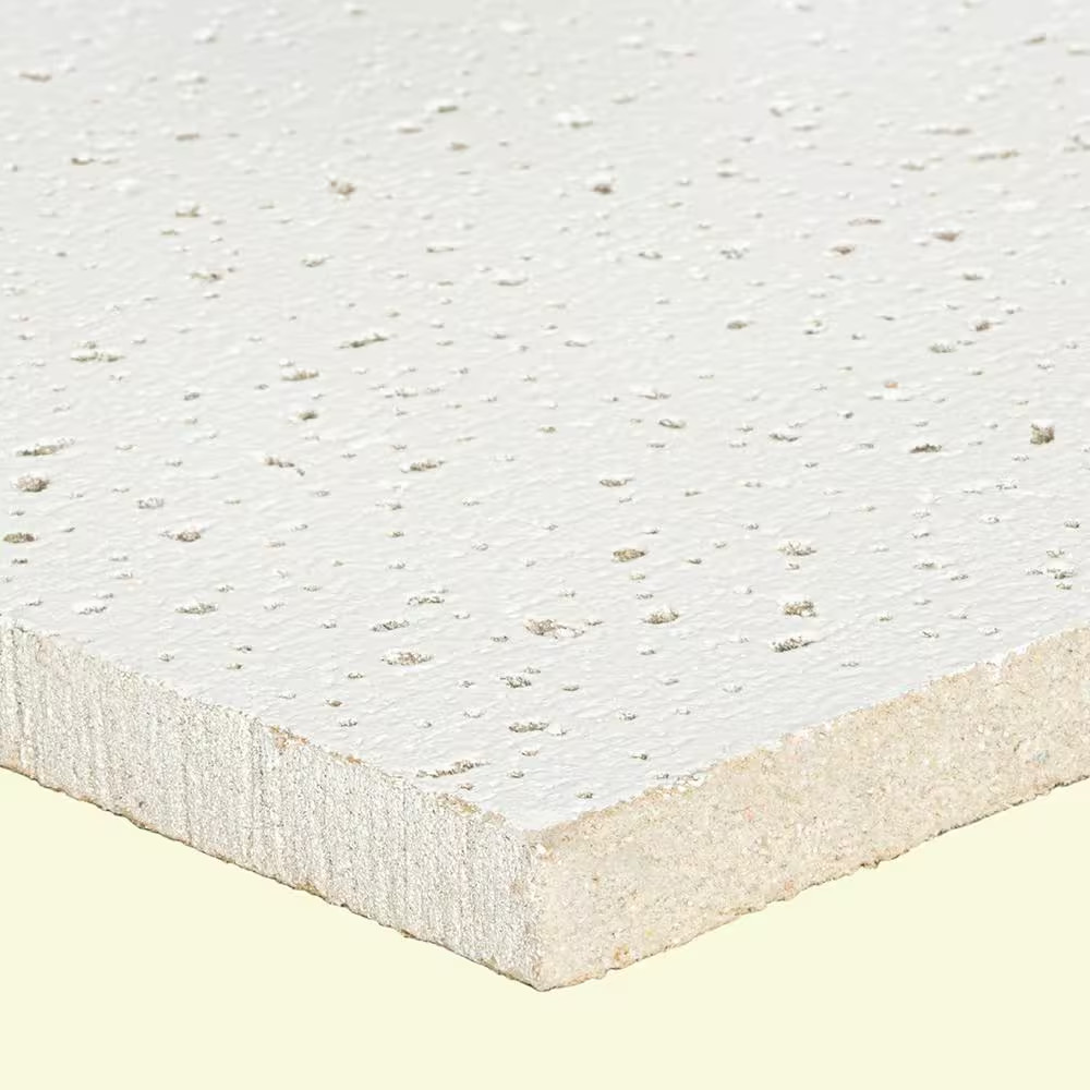 2 Ft. X 4 Ft. Radar White Square Edge Lay-In Ceiling Tile, Case of 8 (64 Sq. Ft)