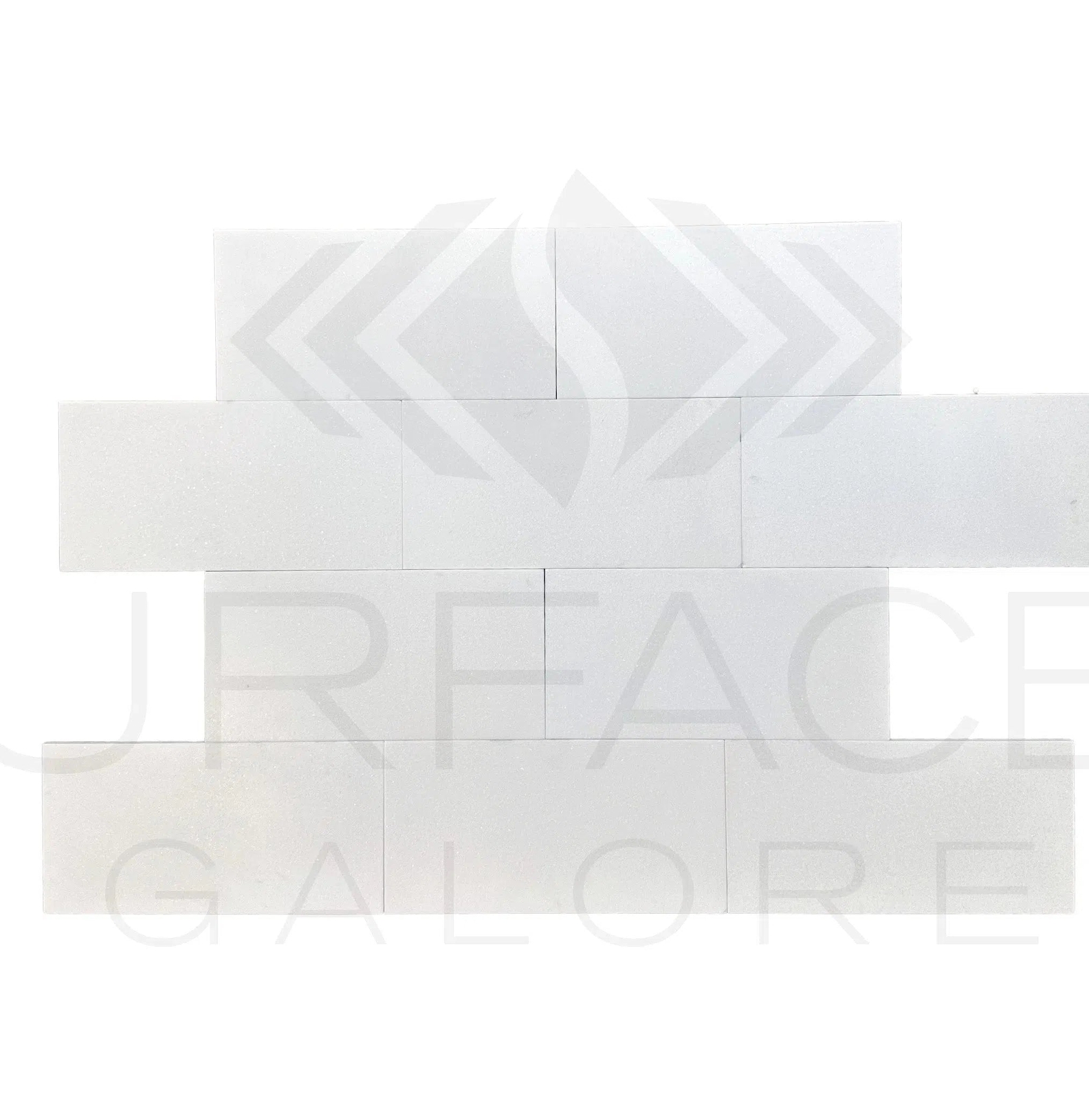 Thassos White Marble Standart Quality 6X12 Polished Tile 150 Sq.Ft. $8.99/Sq.Ft.