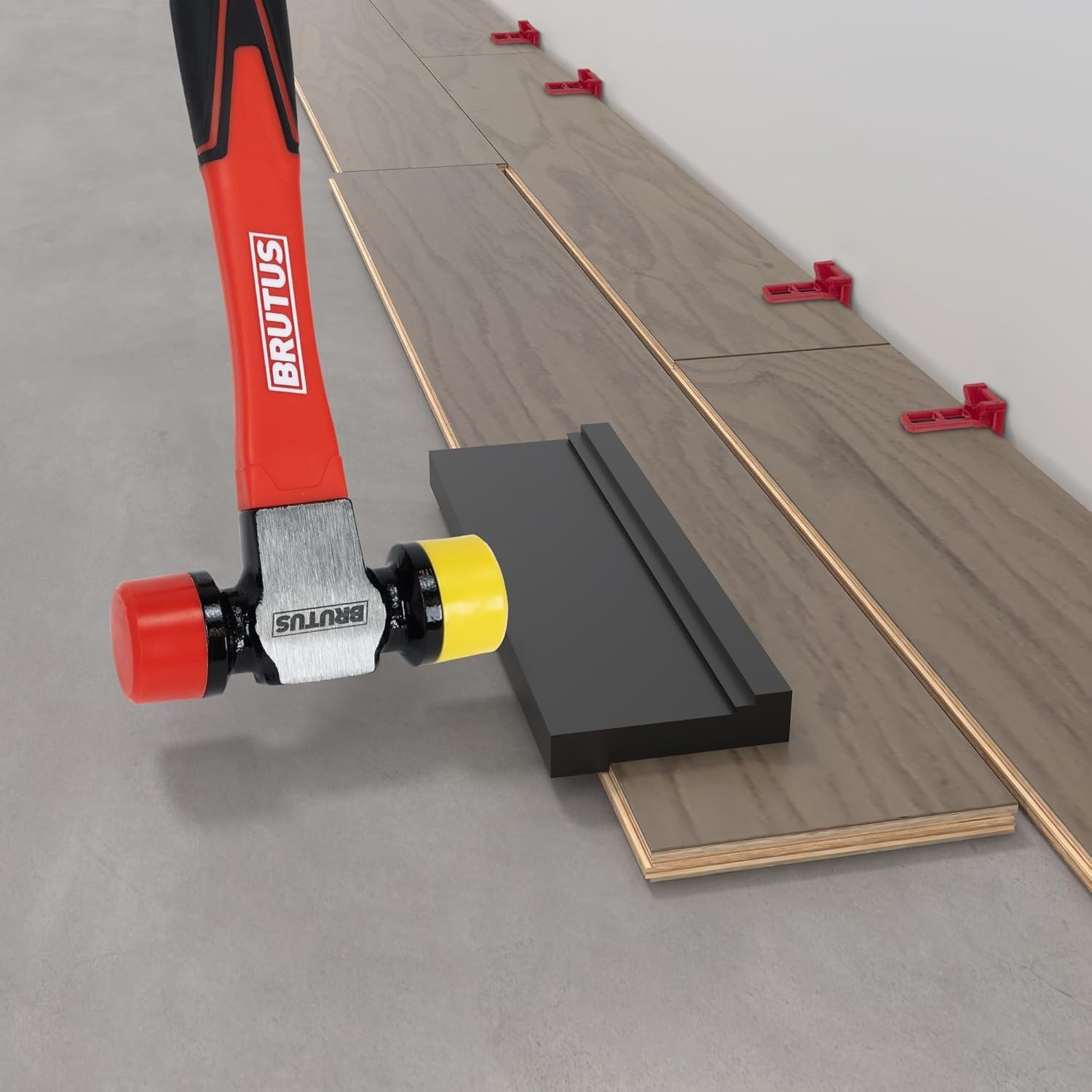 Brutus Pro Flooring Installation Kit Vinyl Laminate Hardwood Floors NEW Set