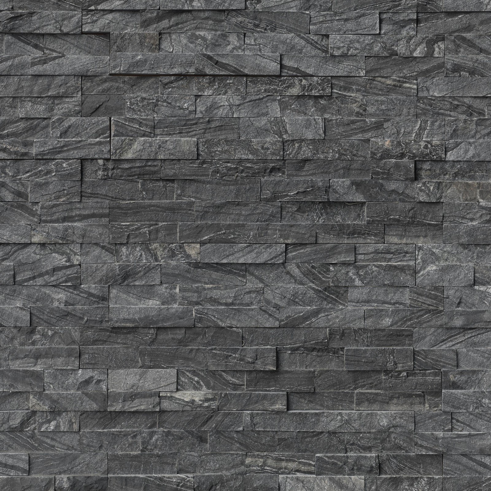 Ackland AKPLPM6X18FCR-CA 6 in. x 18 in. Splitface Marble Stacked – Cavern Oscuro