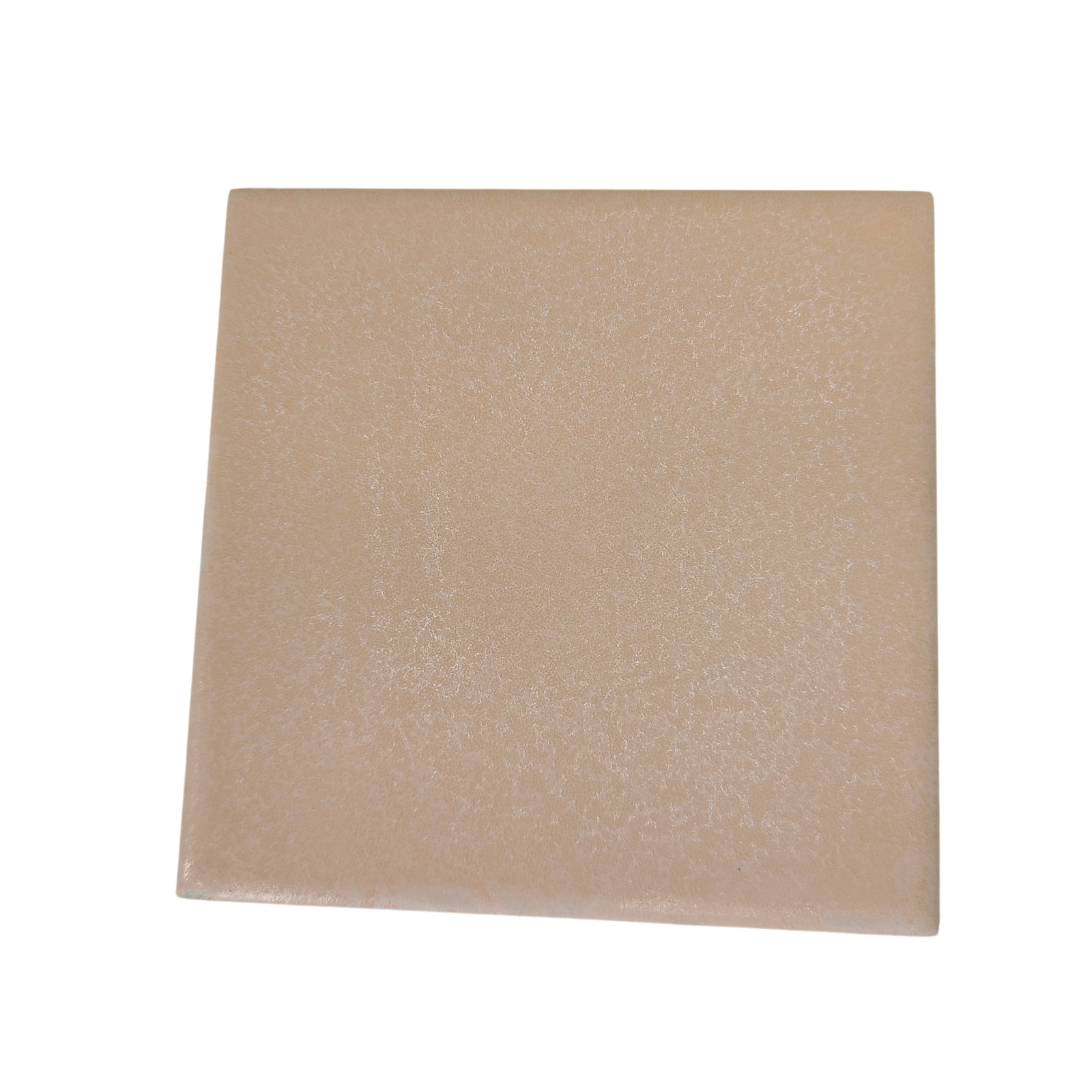 Peach Pink Ceramic Tile 4 3/8 inch Florida Tile FT Crystalline Tuscan Tan 283