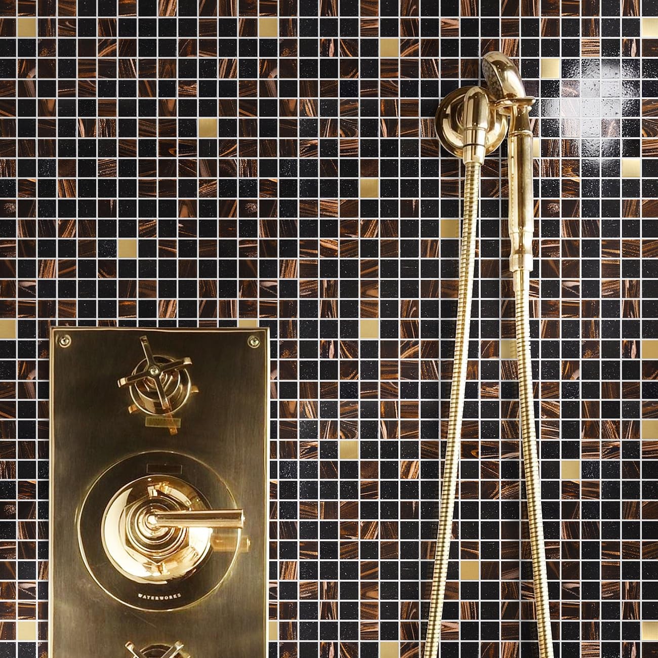 11.5sqft Bathroom Wall Tile, Pool Tile, Garden DIY, Kitchen Backsplash, Glue …