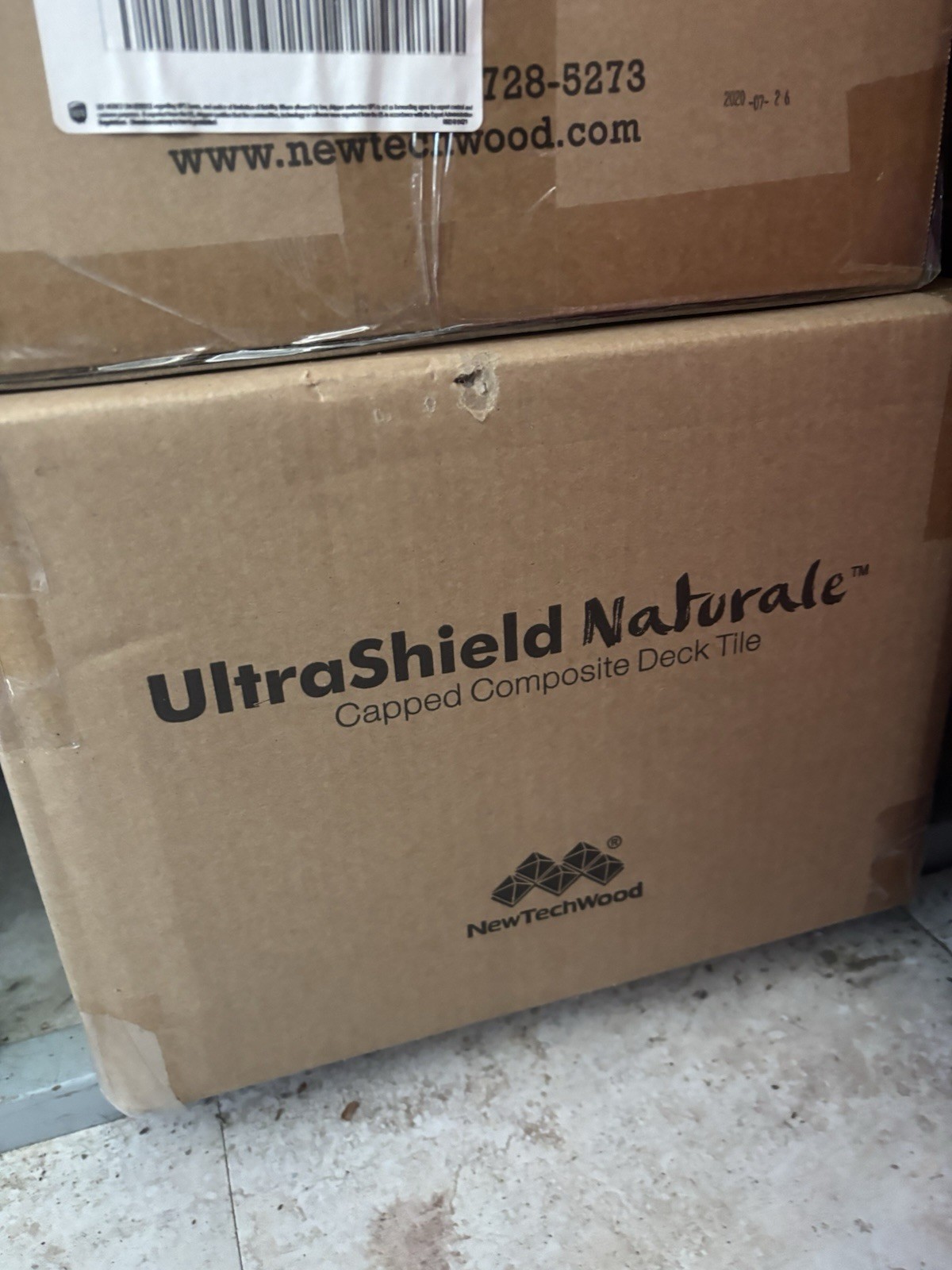 Ultra shield Naturale Capped Composite Deck Tiles. 20 sq ft