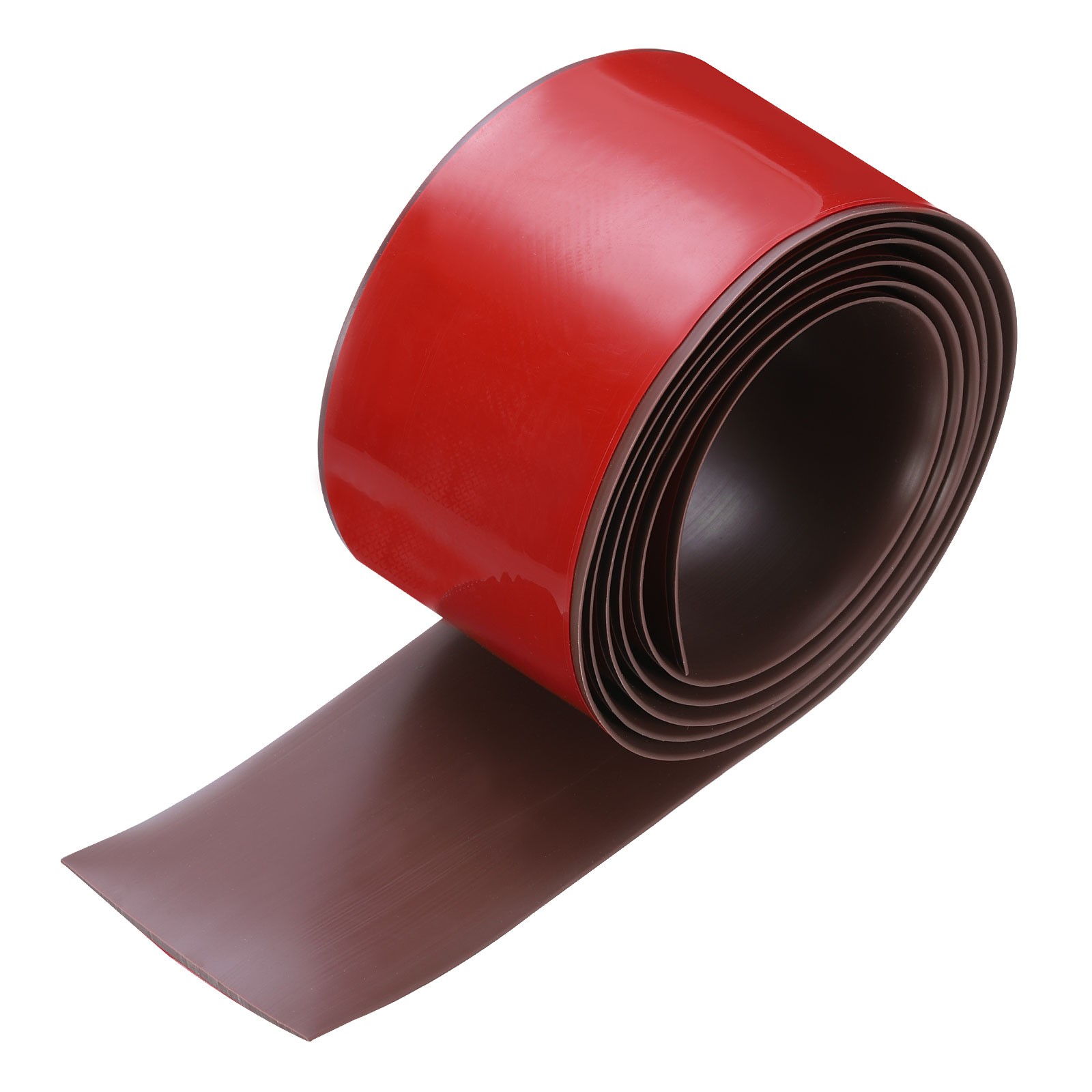 6.56Ft Floor Transition Strip Self Adhesive 3″ Flooring Cover Strip Coffee