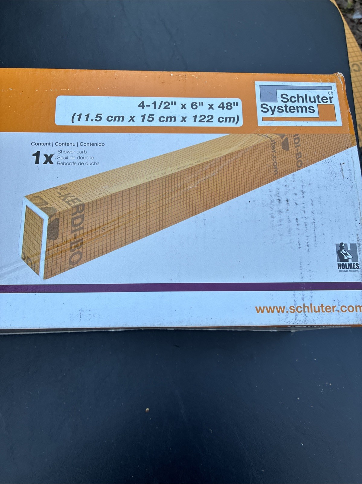 Schluter Kerdi Board – Shower Curb