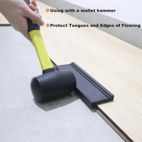 Tapping Block for Vinyl Laminate Flooring Tool 3 Edge Double Sided Durable