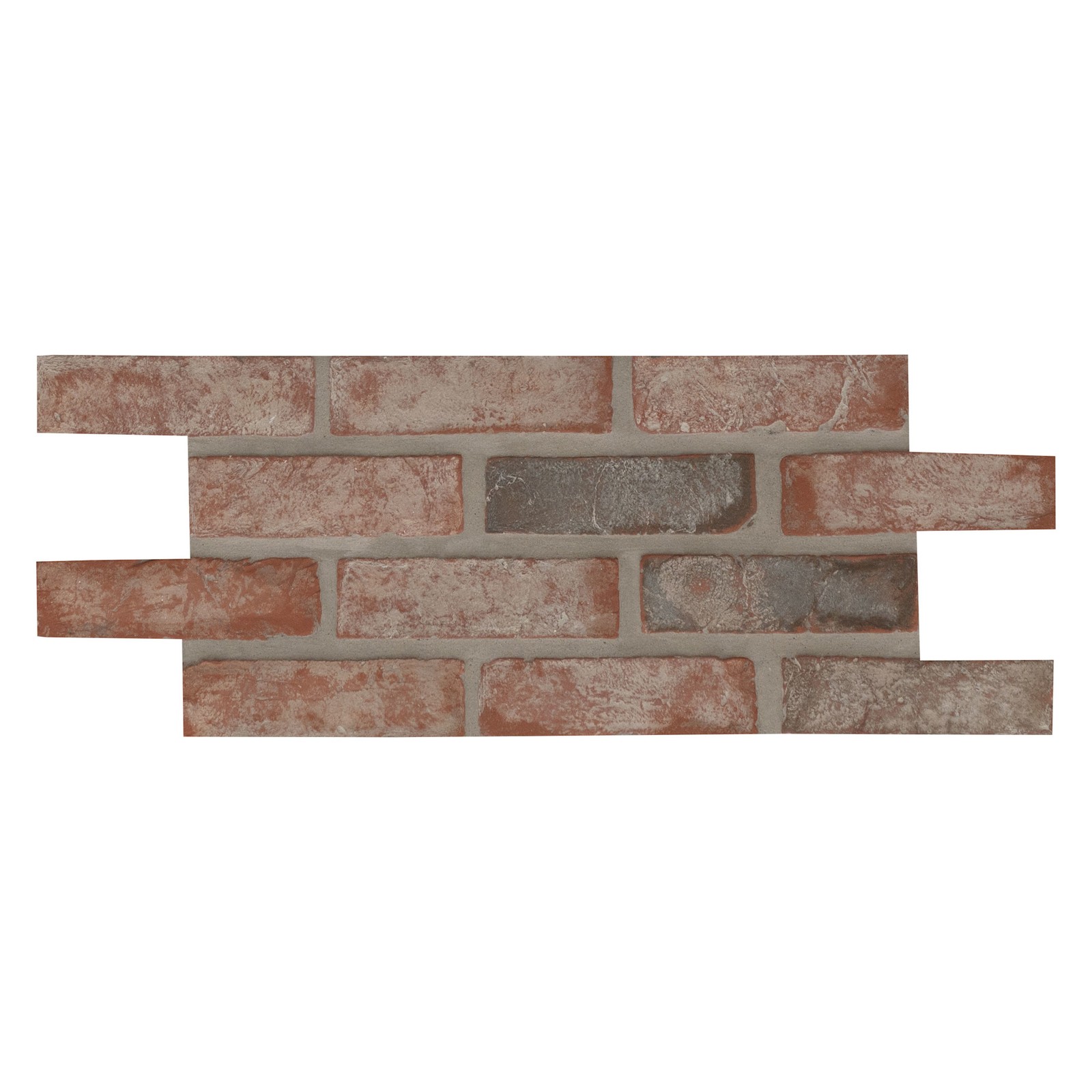 Ackland AKM-B-TE2.25X7.5SWN-CA Terabrik – 11″ x 28″ Clay Floor – Rustic Rouge