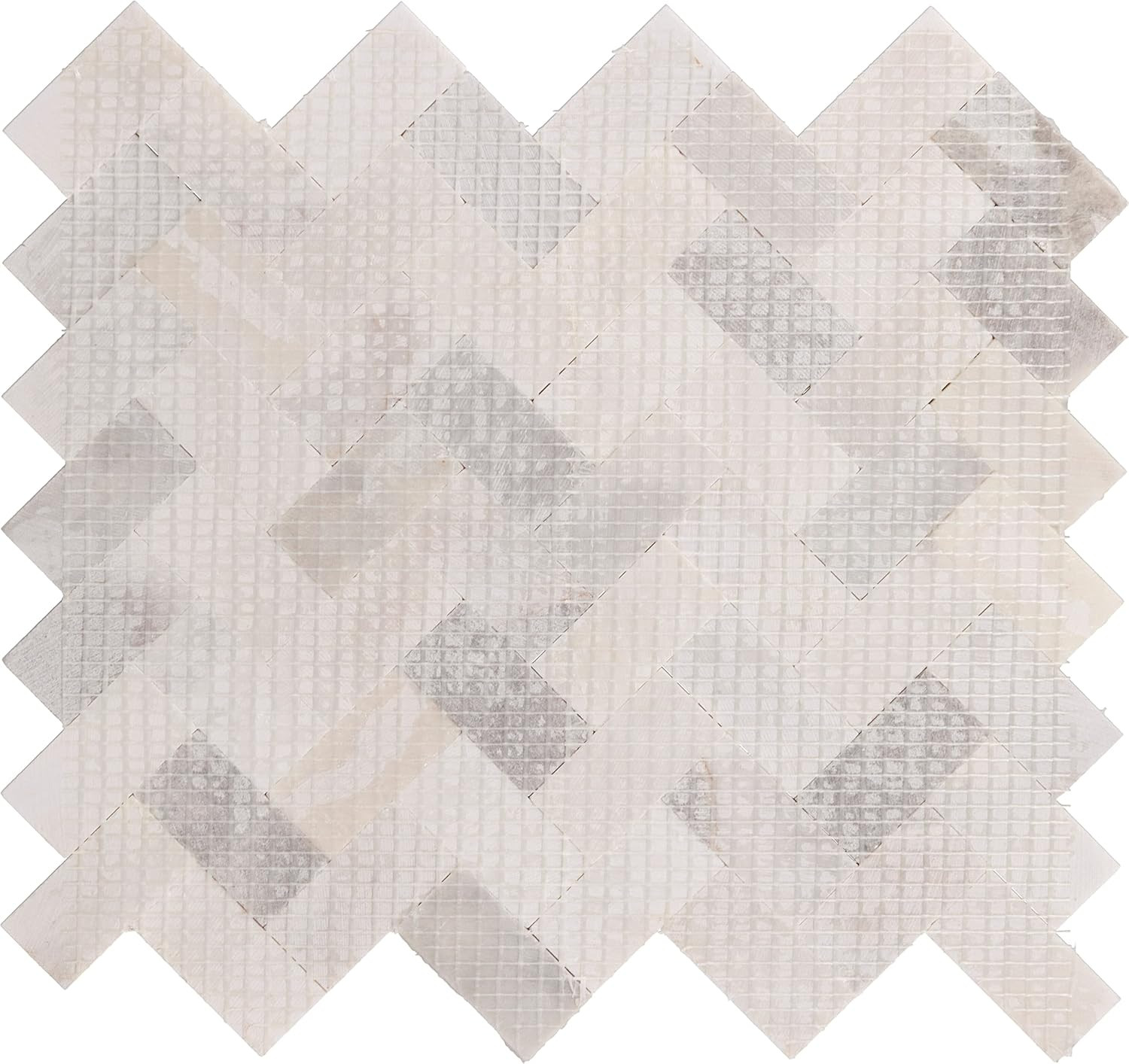 Stormy Mist Herringbone Mosaic Tile 12″x12″ – 10 Pieces, 7.5 SQFT