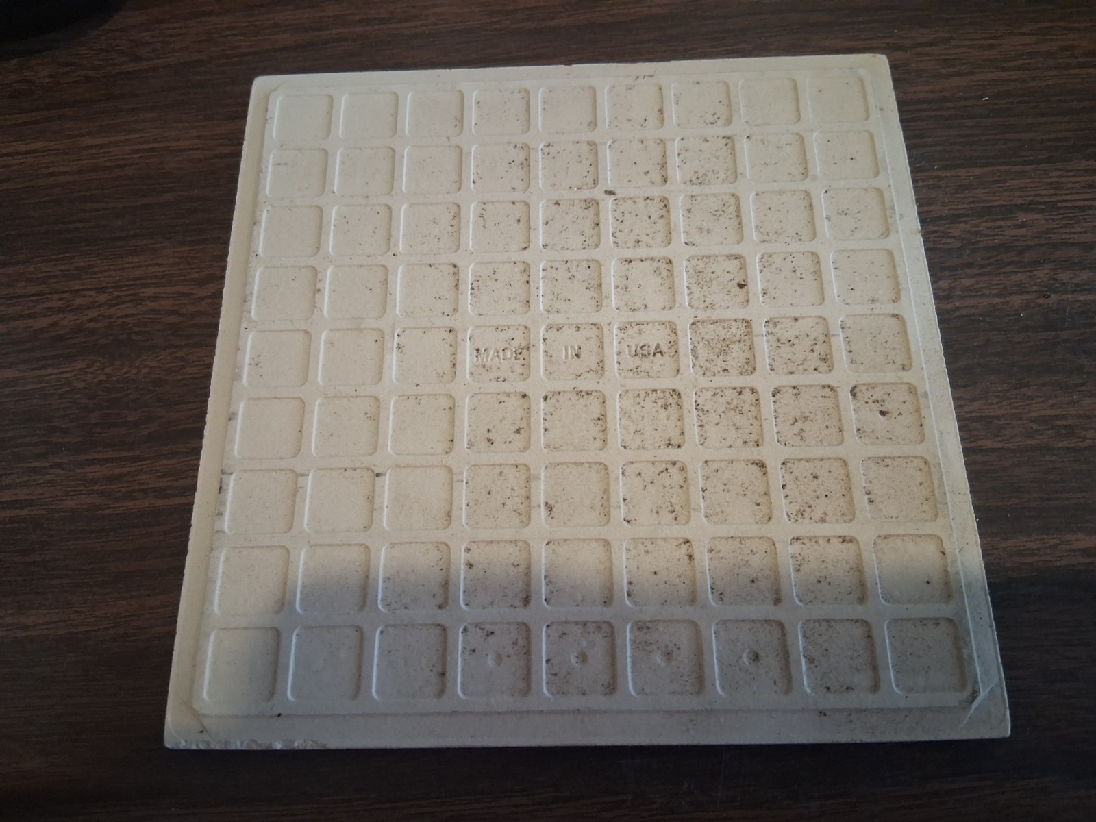 6″ x 6″ FLORIDA FRENCH PROV GLOSSY SMOOTH CERAMIC 1/4″ THICK (SET OF 12 TILES)