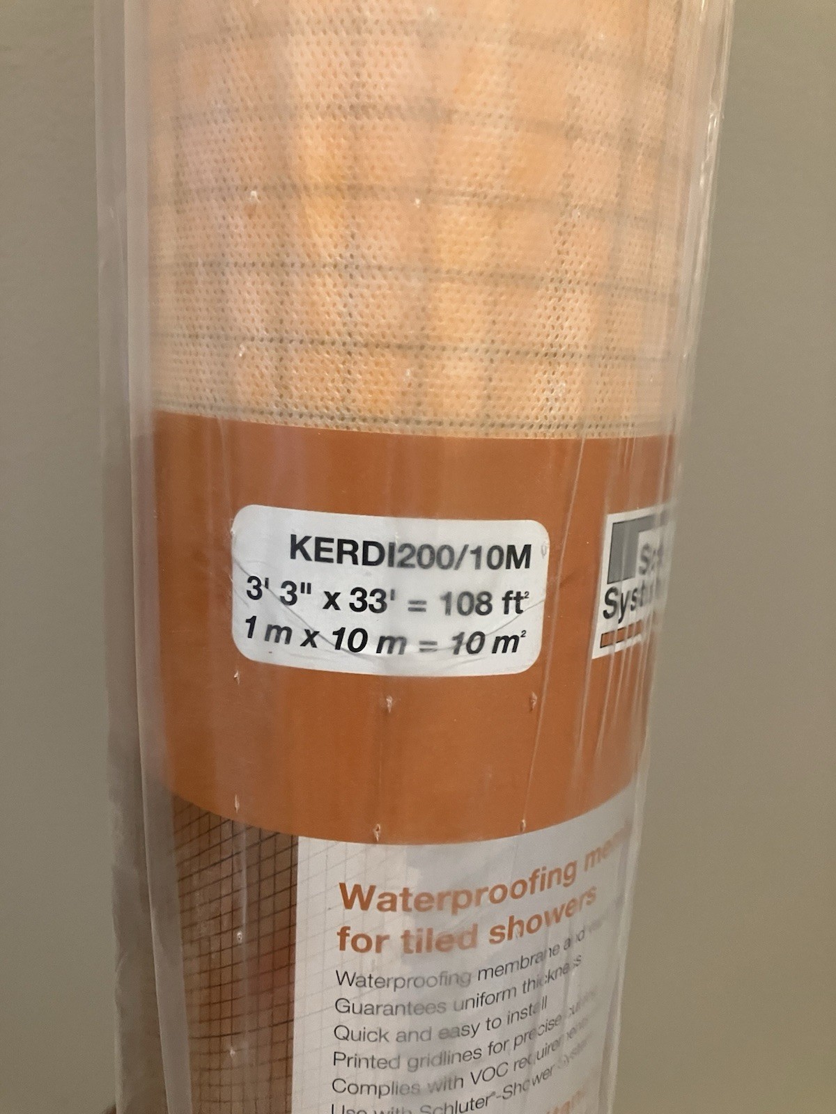 Schlüter Kerdi Waterproof Membrane (KERDI20010M)