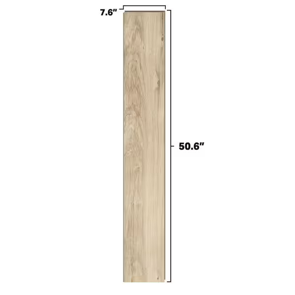 Lakeshore Pecan Stone 7 mm T x 7.6 in. W Laminate Wood Flooring (24.2 sqft/case)
