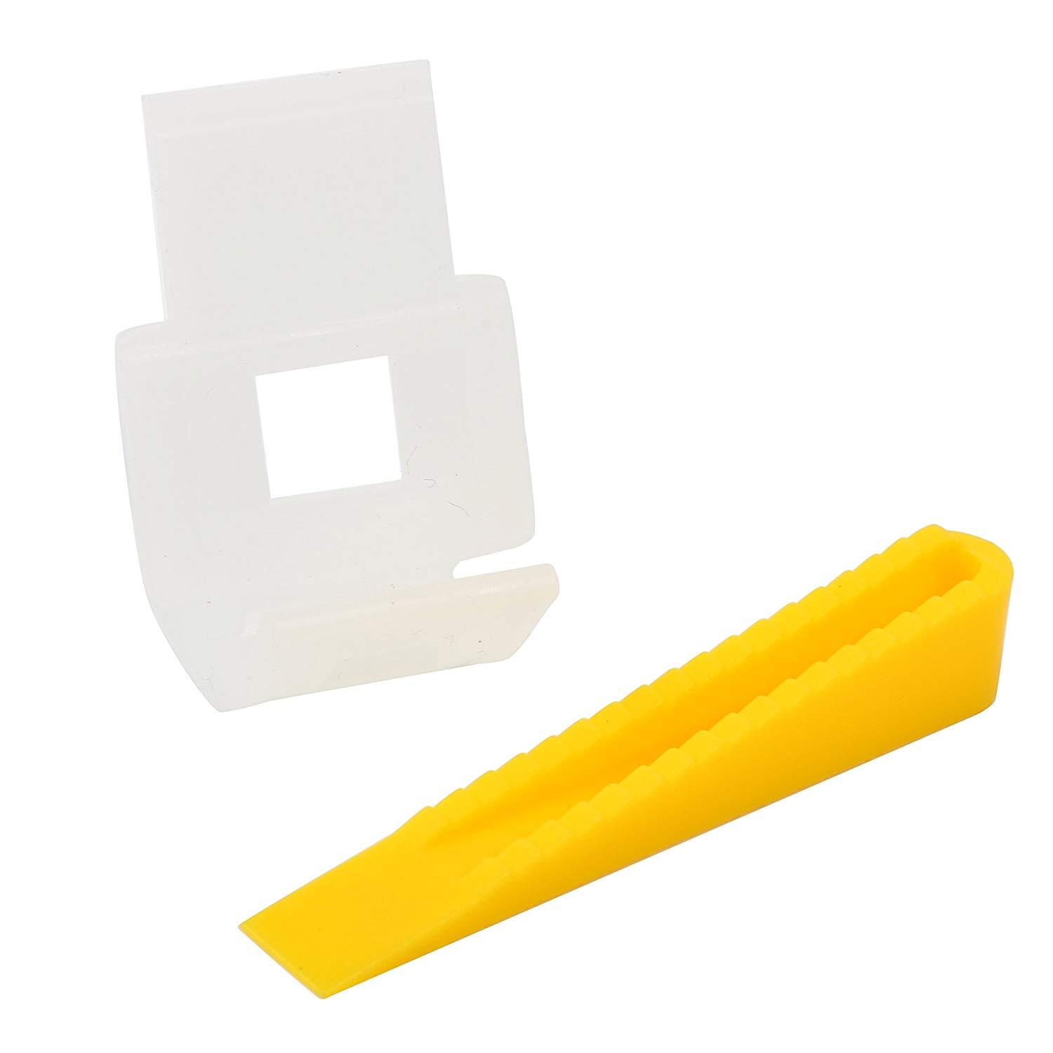 400 Clips + 200 Wedges 600 Tiles Leveler Spacers Lippage Tile Leveling System
