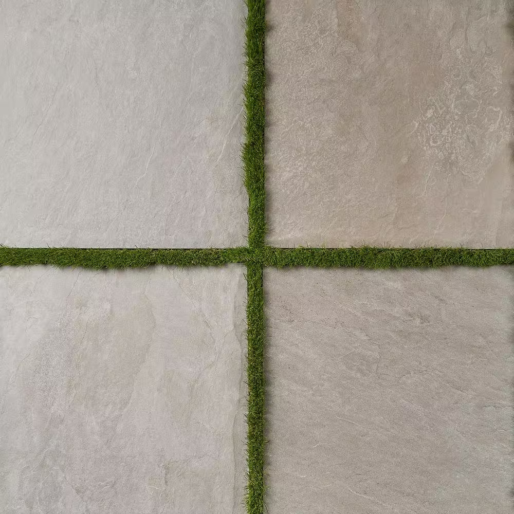 Ridge Bluestone Full Color 24 In. X 24 In. Textured Matte Porcelain Floor Paver