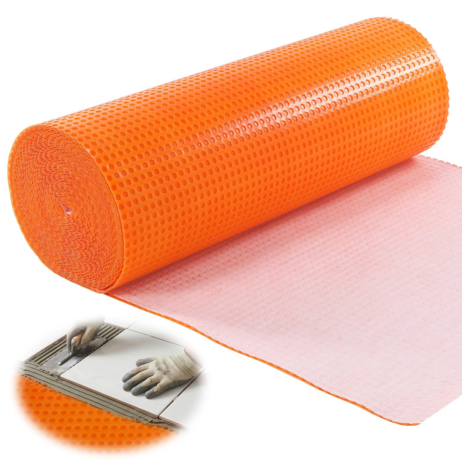 Anti Fracture Flooring Underlayment for Shower Walls/Bathroom Floors/Sauna Room