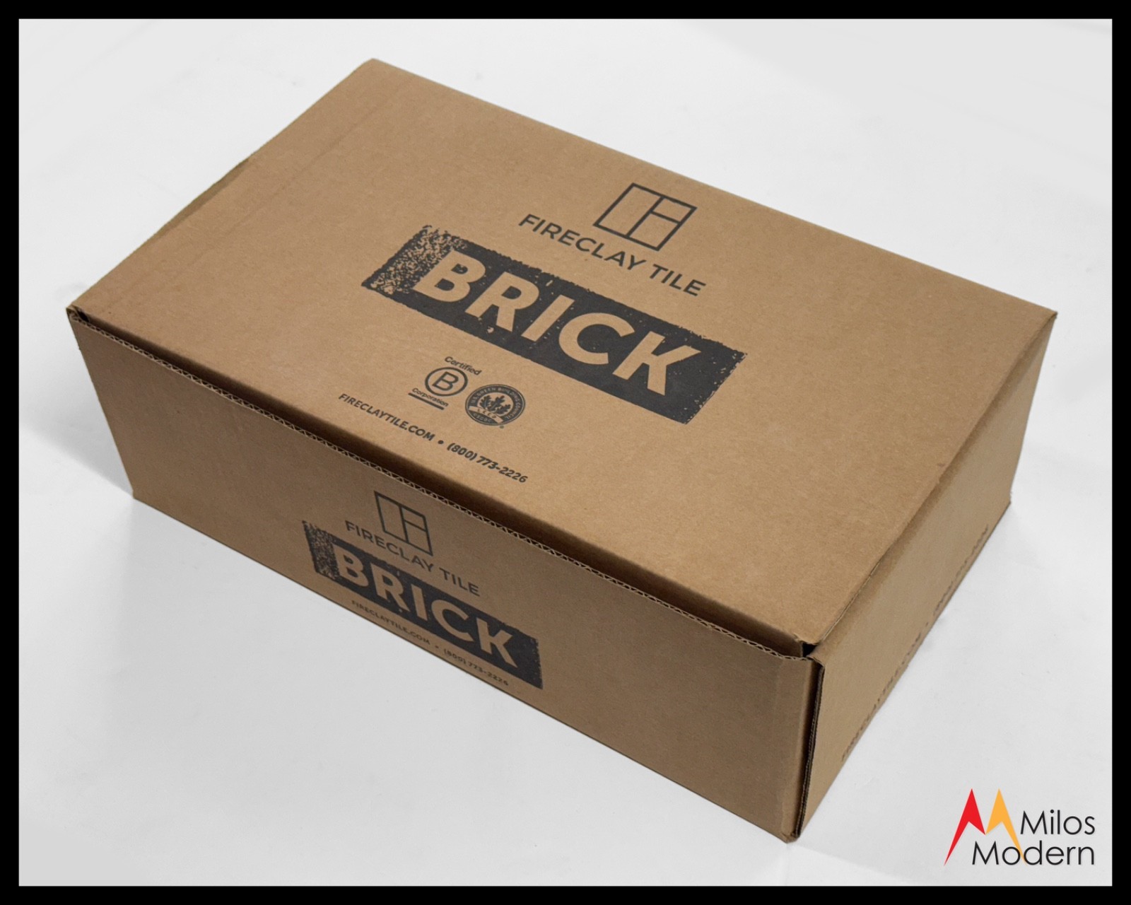 Fireclay Tile Absaroka Gloss Brick Tile 2.5 x 8″ 68 Pcs. 9.44 Sq Ft 11 Box Avail
