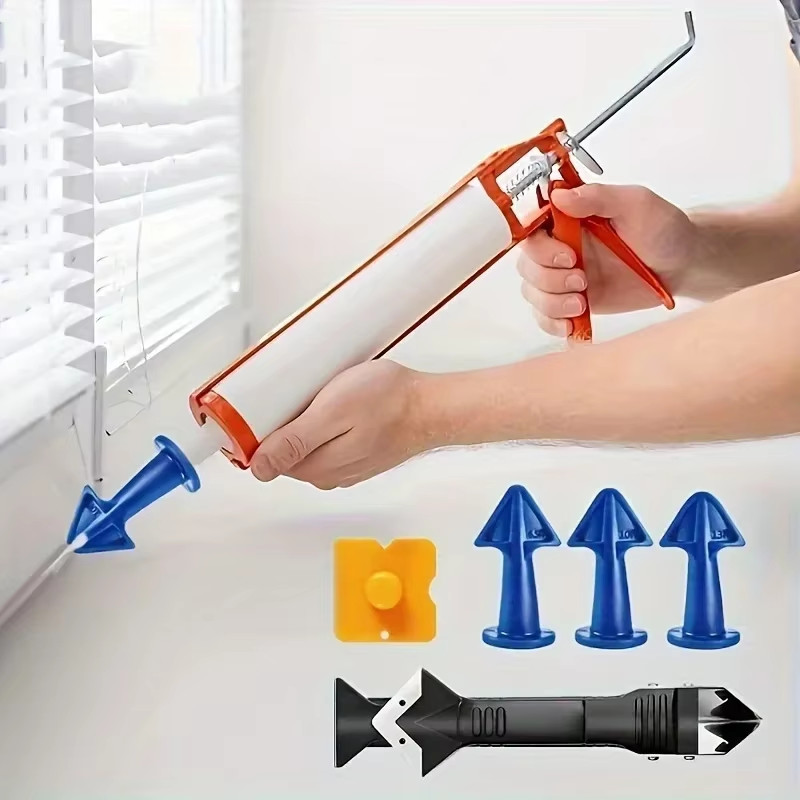 Precision Finishing Manual Grout Applicator Tool Durable Plastic Construction To