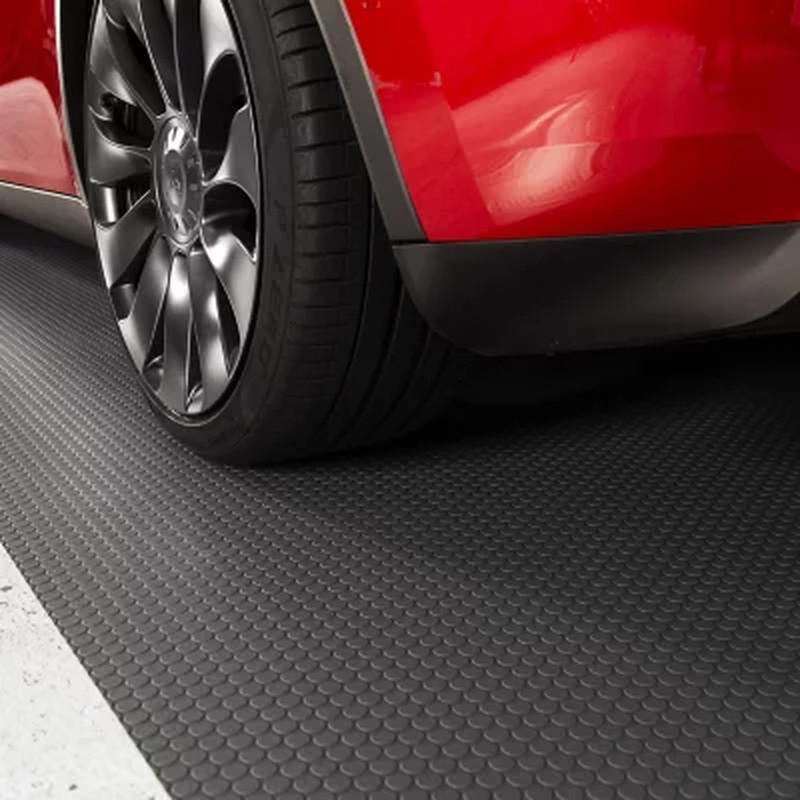 G-Floor 8.5′ X 22′ Slate Grey Garage and Utility Flooring – Small Coin