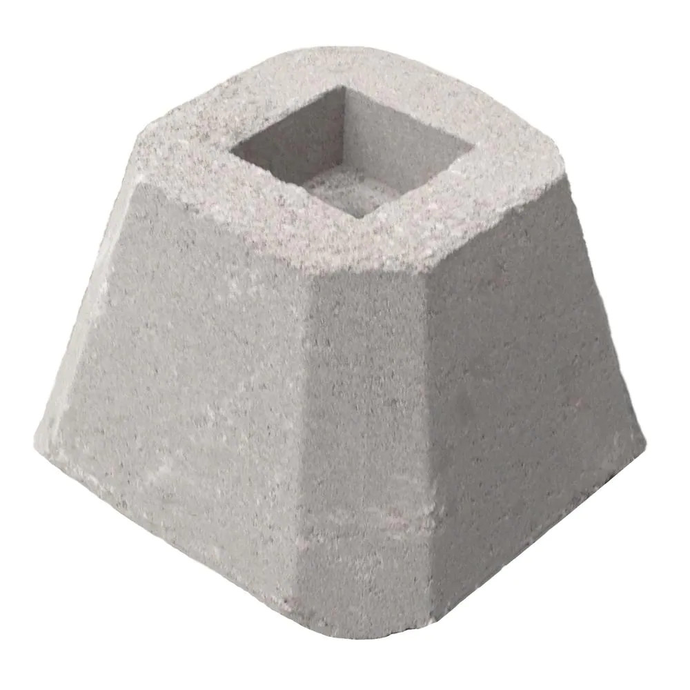 11.5 In. X 8 In. X 11-1/2 In. Concrete Deck Block