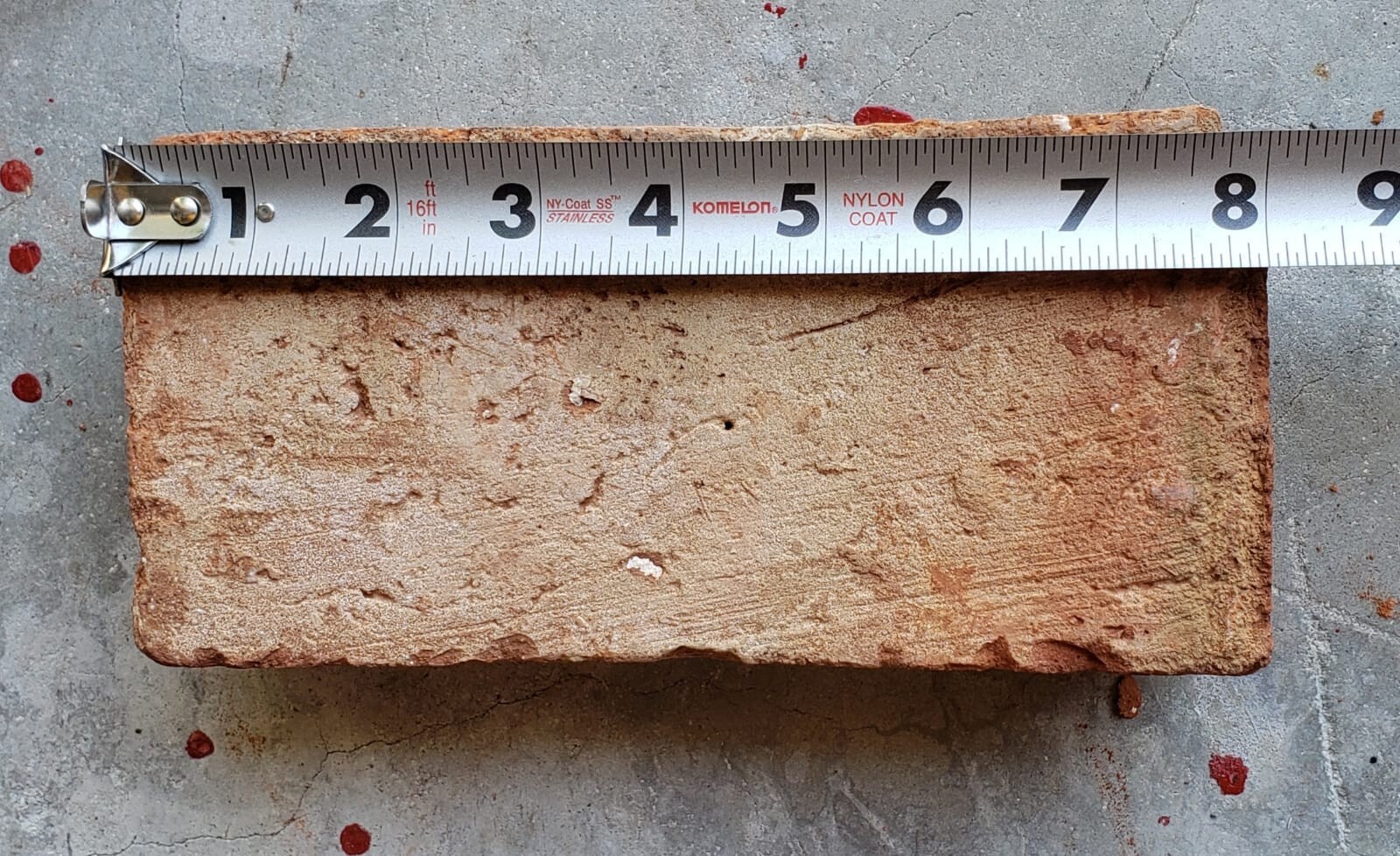 brick sample box