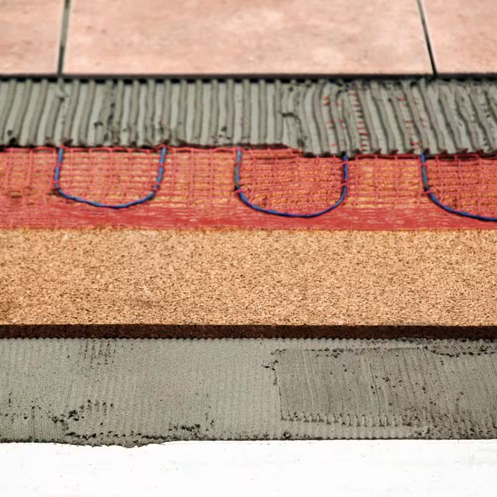 30 Sq. Ft. 2 Ft. Wide X 3 Ft. Long X 6Mm Thick Natural Cork Sound Dampening Unde