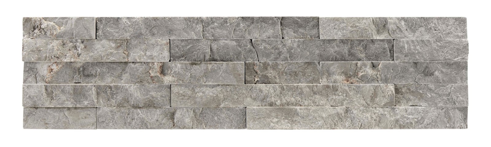 Cruz Bay Studio MKT2765 Slender Strip – 3″ x 12″ Brick Wall Tile – Ashen Grey
