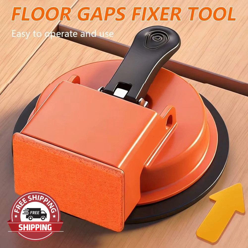 Floor Gap Fixer Tool with Suction Cup for Hardwood-Laminate and Vinyl Flooring