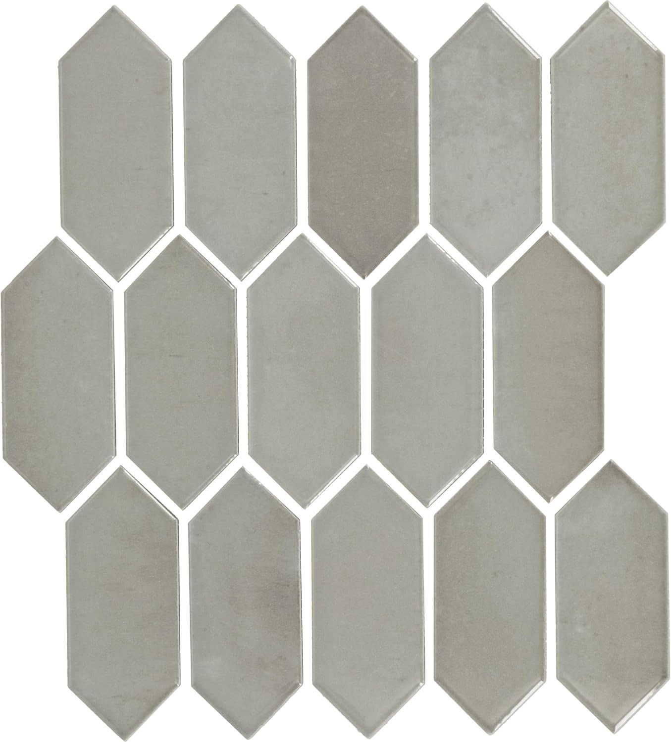 Miramo 2″x5″ Ceramic Picket Wall Mosaic – 12 PC, 8.76 SQFT per Carton