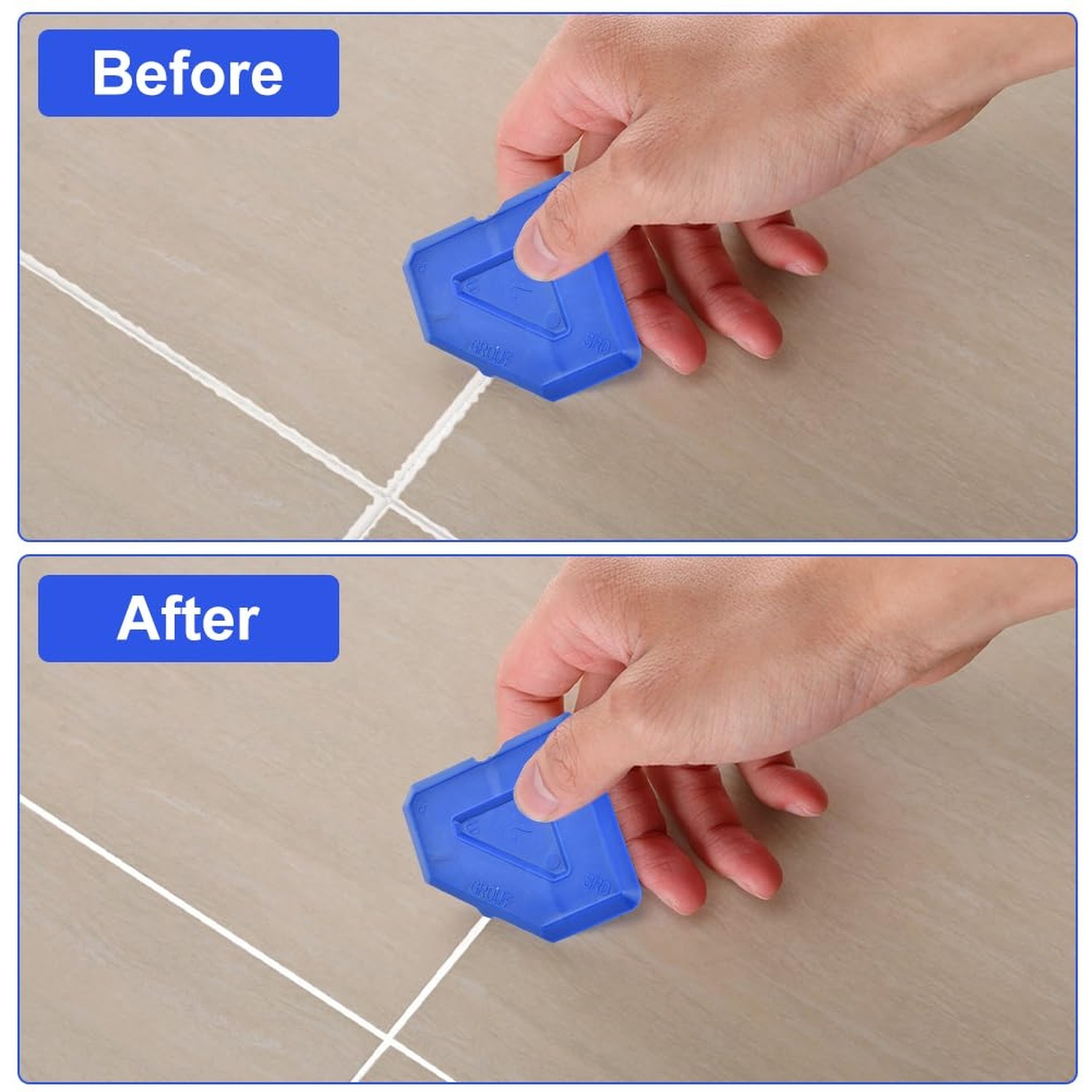 Silicone Caulking Tool, 3 in 1 Caulking Remover Glazing Compound Finishing To…