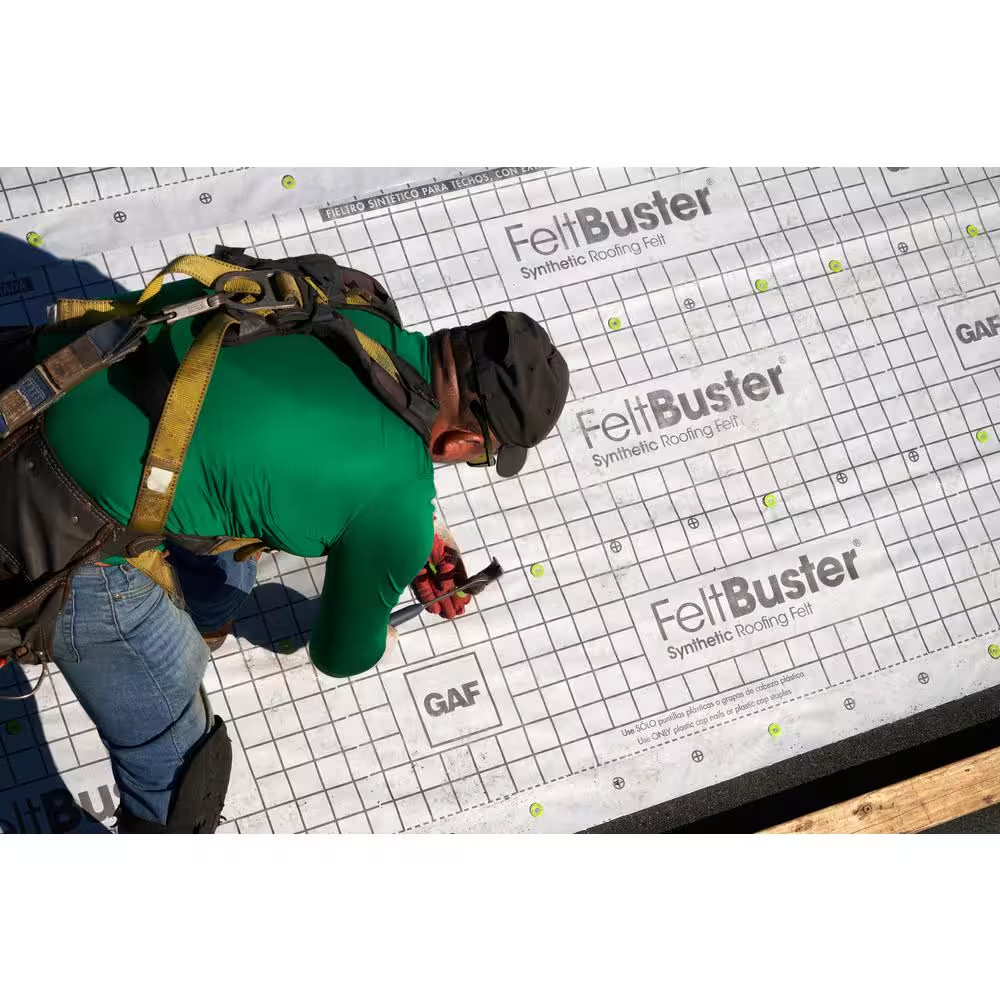 Feltbuster 1000 Sq. Ft. Synthetic Roofing Underlayment Roll