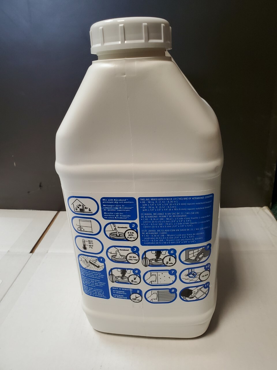 Mapei Keralstic Latex Additive 2 Gallon Jug