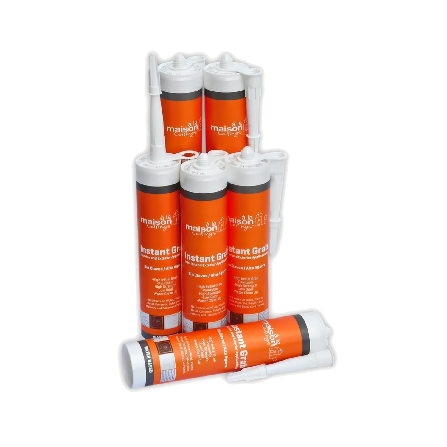 Ceiling Tile & Wall Panel Adhesive – Water-Resistant Glue