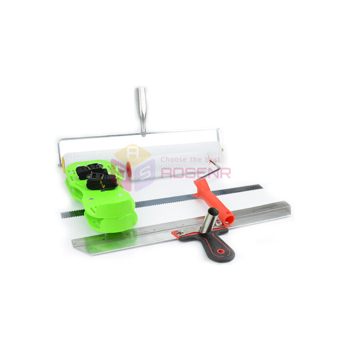Cement Self-leveling Construction Tool Epoxy Floor Blade Roller Gear Strip Kit