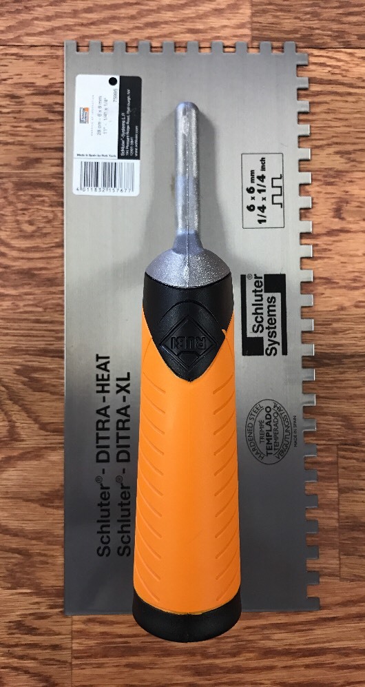 Schluter Flooring Trowel for DITRA-XL and DITRA HEAT