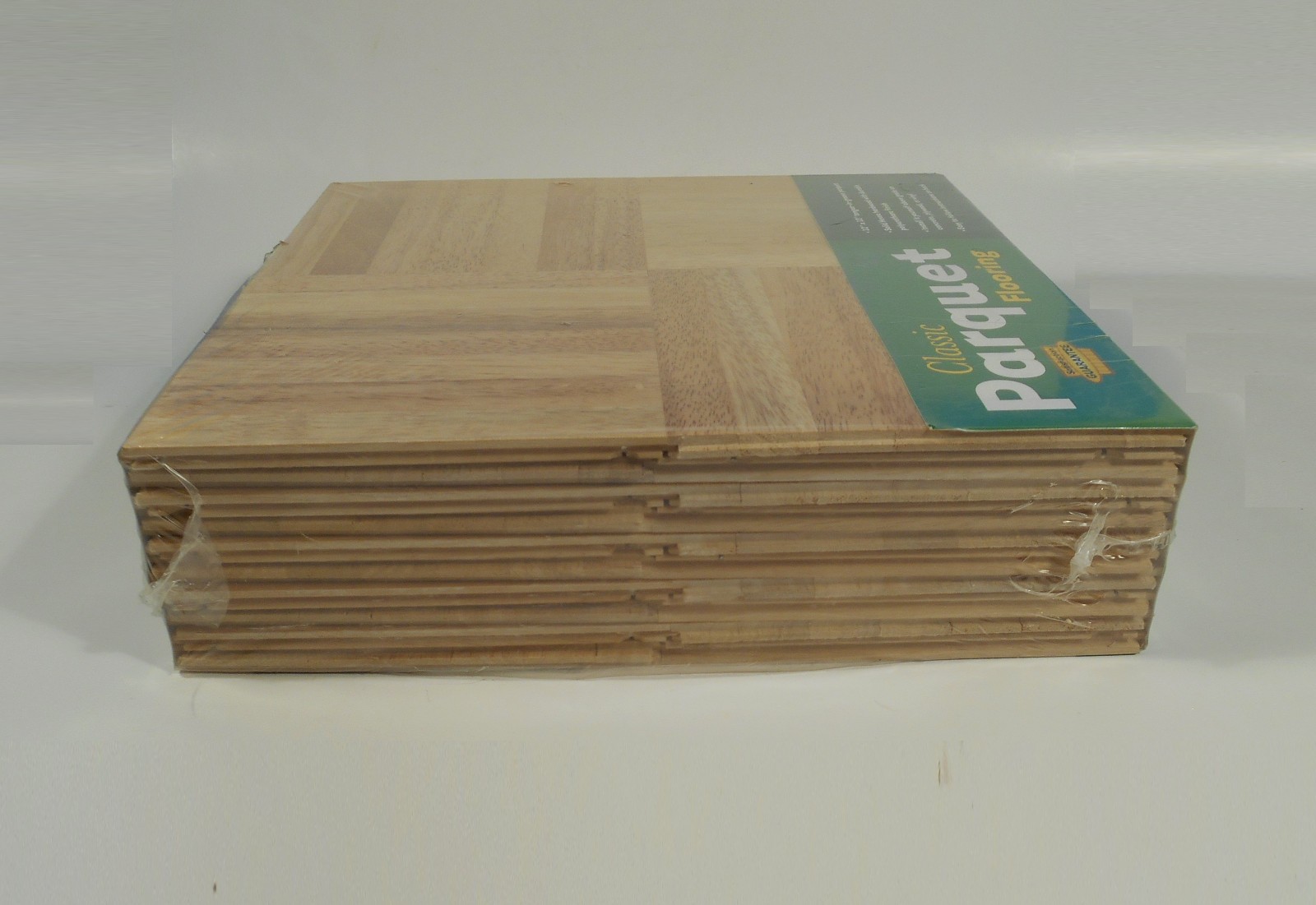 Solid Parquet Hardwood 12×12 Tile Flooring 10 Sq. Ft. Classic NEW!