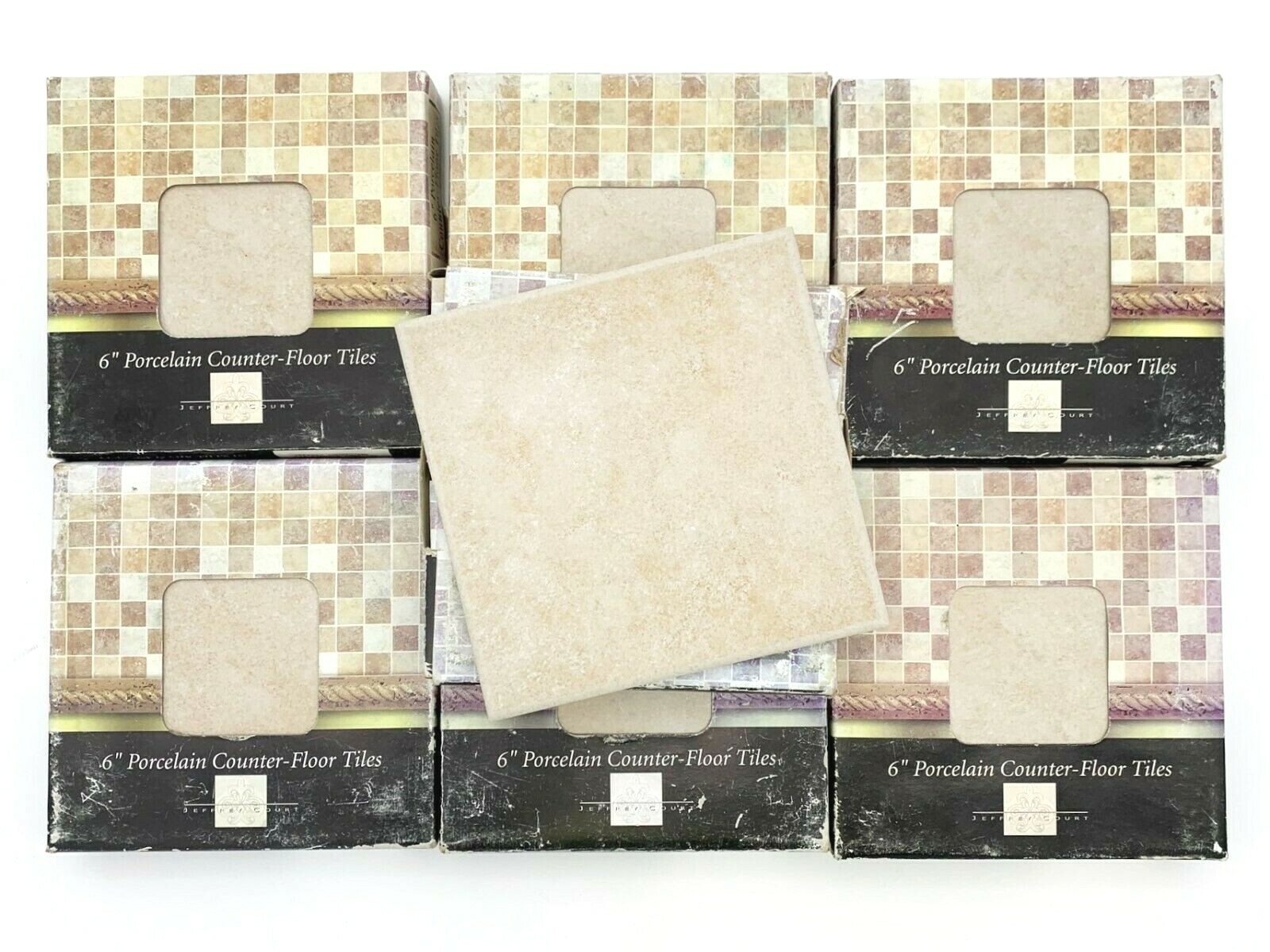24 Jeffrey Court 6” x 6” Porcelain Counter – Floor Tiles hard to find