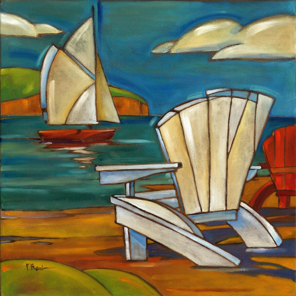 Ceramic Backsplash Tile Mural Nautical Sailing Ship – PortofinoBeach Chair
