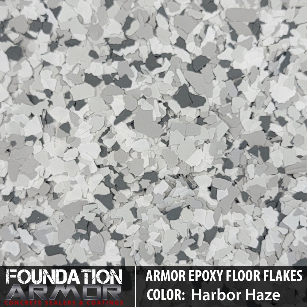Armor Epoxy Floor Flakes – 40 LB – Harbor Haze