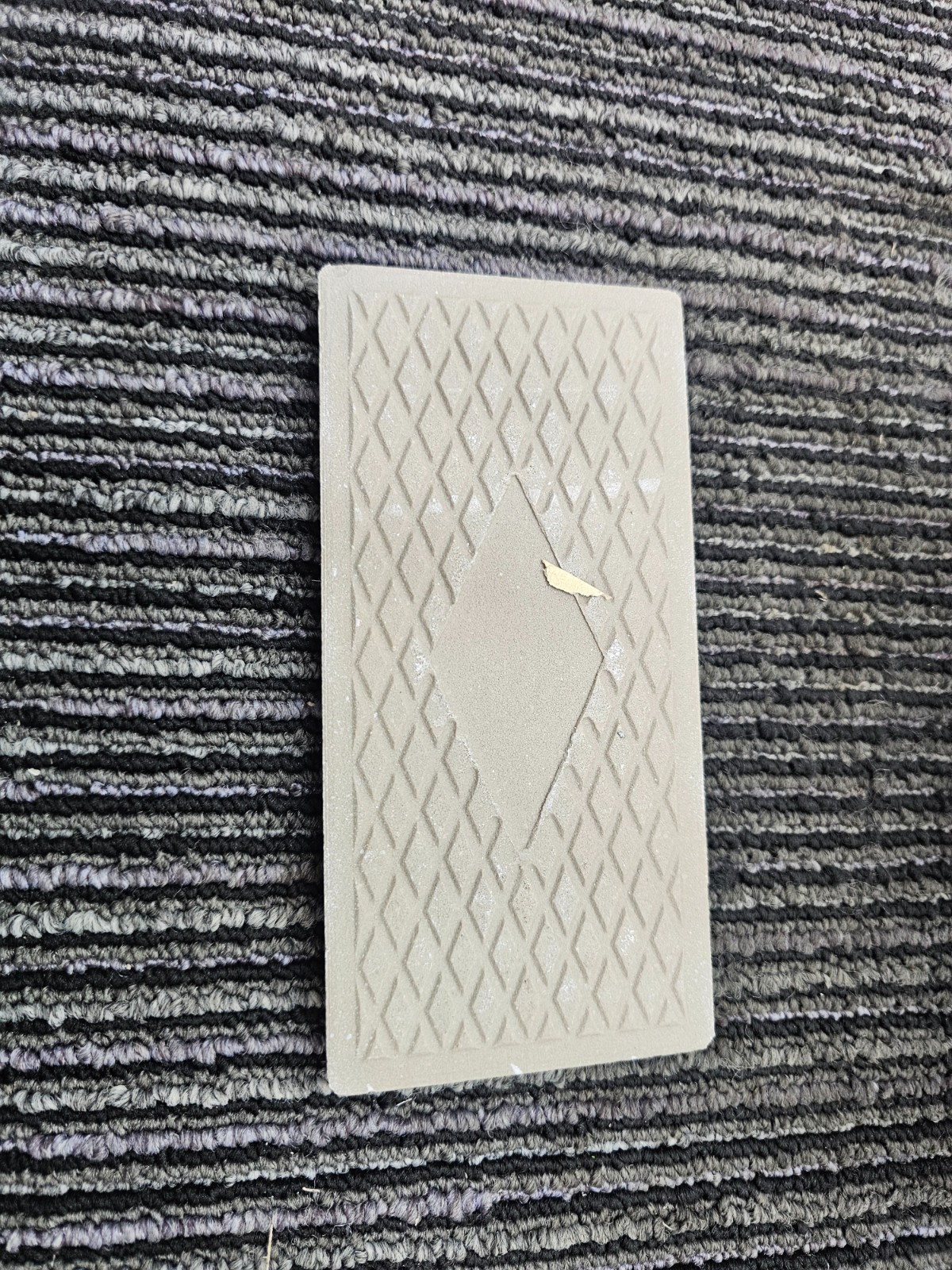 (QTY 16) Whisper White Glazed Handcrafted Tiles 3″ x 6″ Rectangular