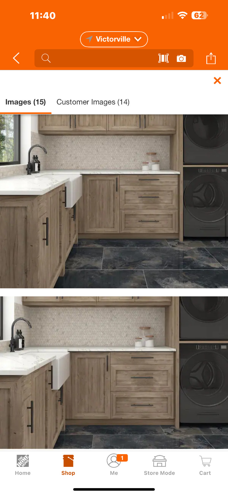Daltile Santa Loma Nightfall 24 in. x 48 in. Polished Porcelain Stone Look Floor