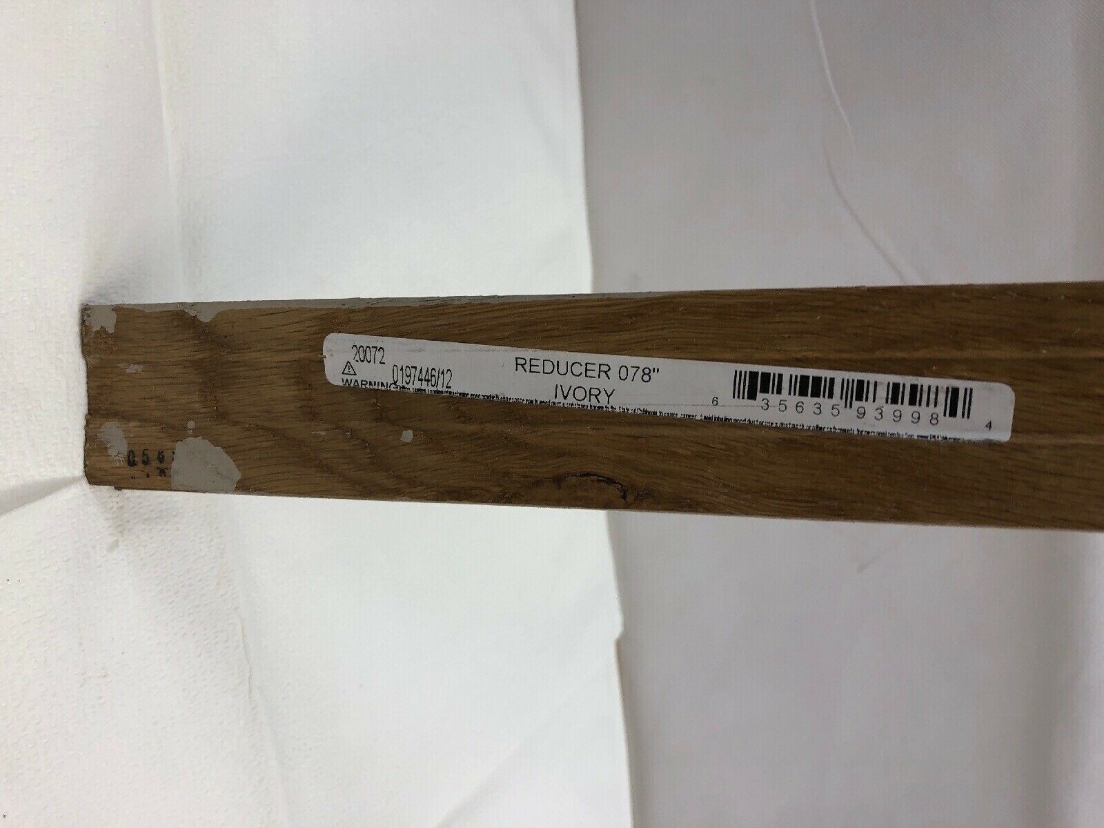 Reducer Floor Moulding 78-in Ivory – HOTT DEALS