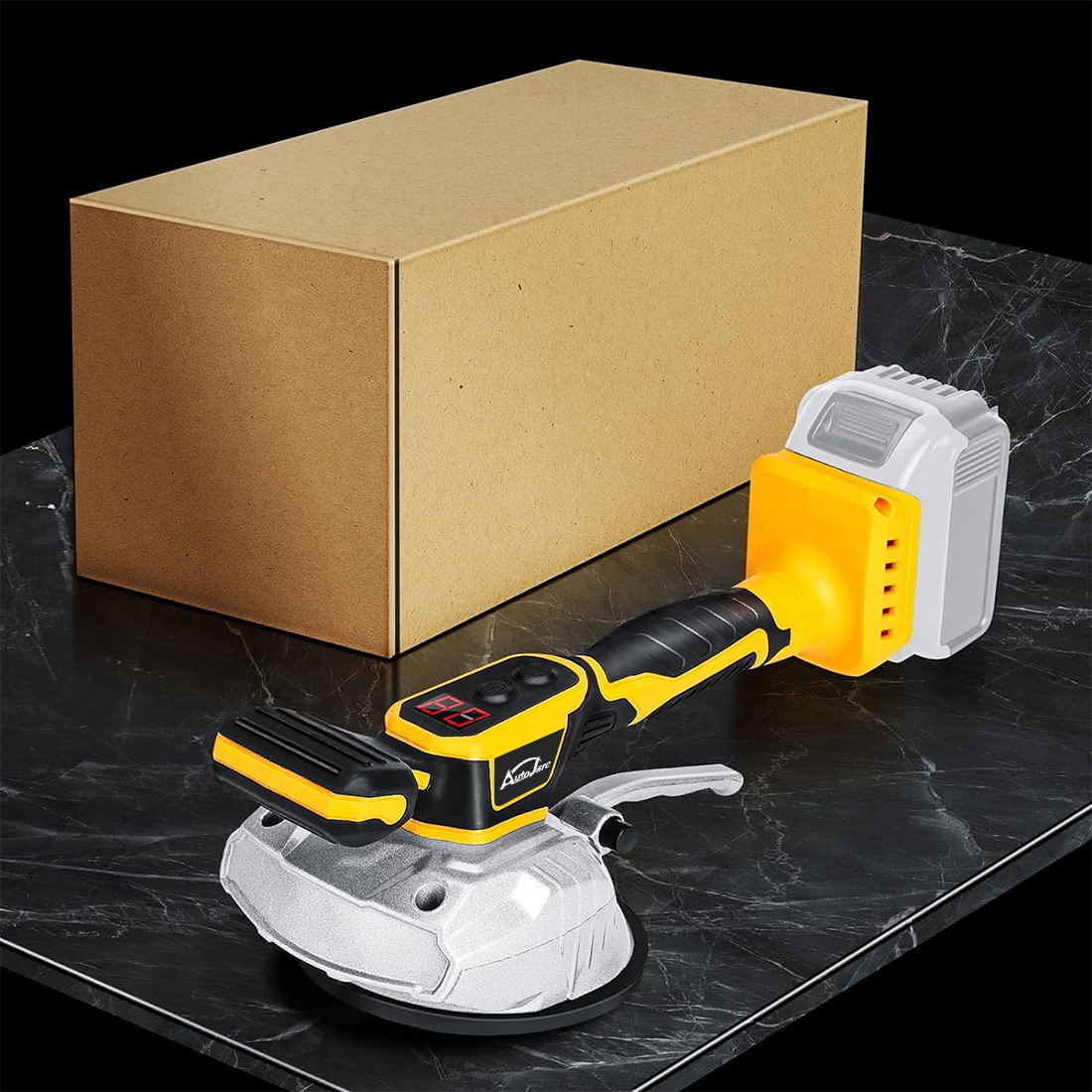 Tile Vibration Leveling Machine Tool for Dewalt 20V Battery Suction Cup 8-speeds