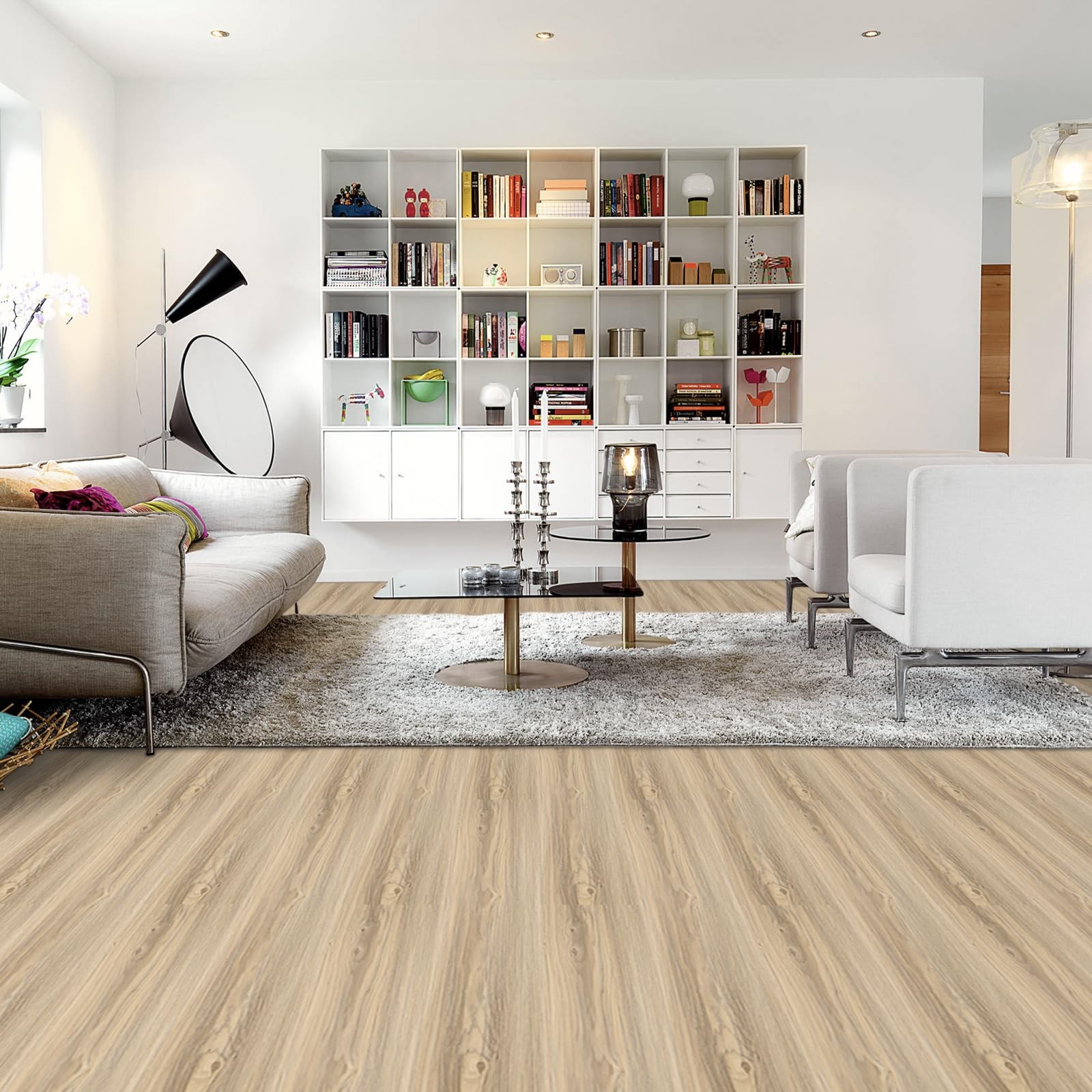 Dureidos Peel And Stick Floor Tile 40 Pcs 60.0 Sq.Ft Peel And Stick Flooring
