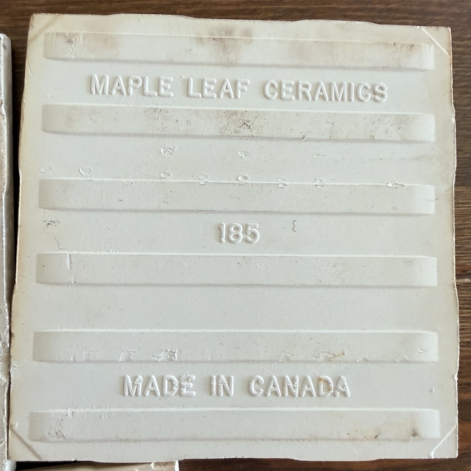 Vintage Ceramic Tiles Florals 4.5 “X 4.5” Made In Canada Set Of 5