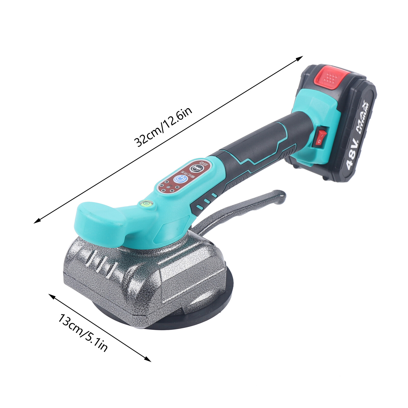 Tile Leveling Machine 48VF Battery Electric Tiling Vibrator Tile Spacer Leveling