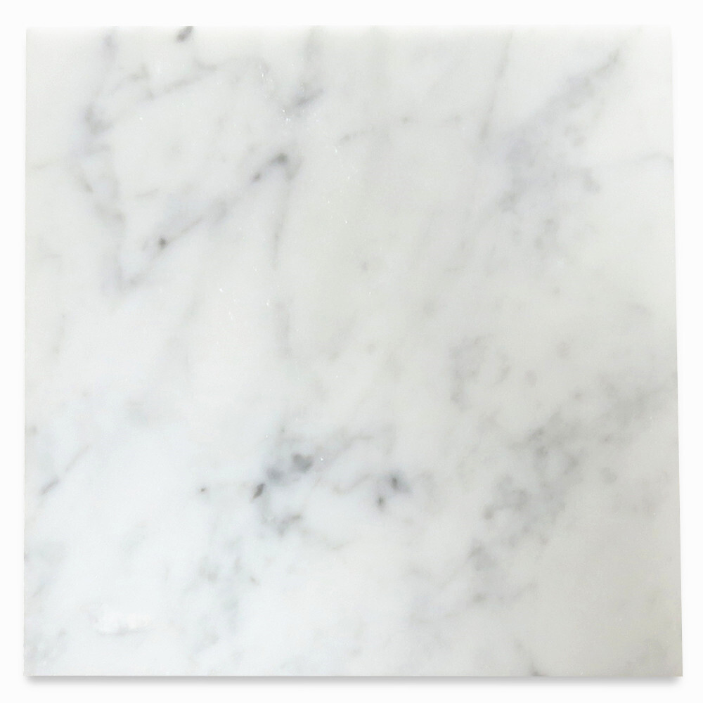 C42P 6×6 Carrara Tile Venato Bianco White Marble Polished Wall & Floor