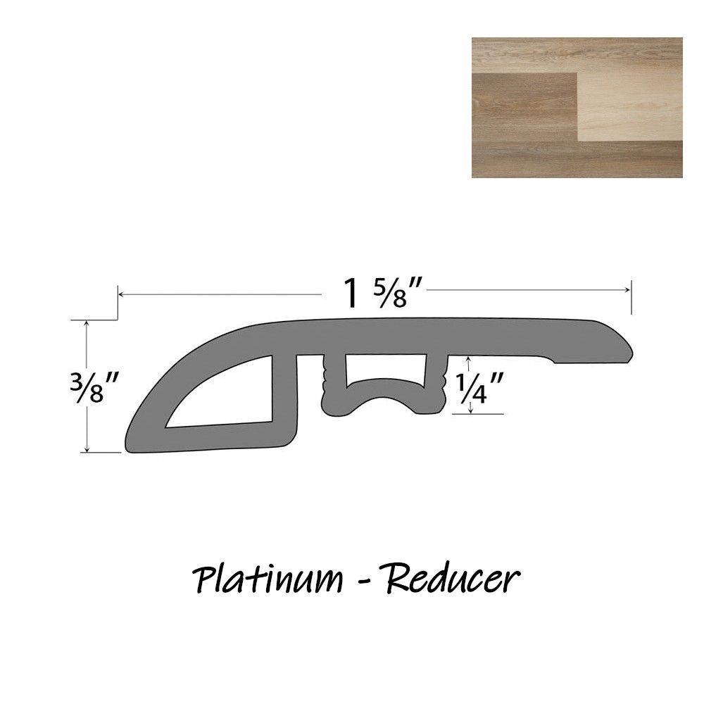 PRODURA Platinum Waterproof 22mil Click Luxury Vinyl Plank 48″x7-3/8″x6mm